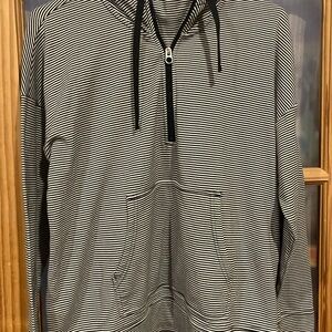 Croft & Barrow Striped Black and White Men's Sweater